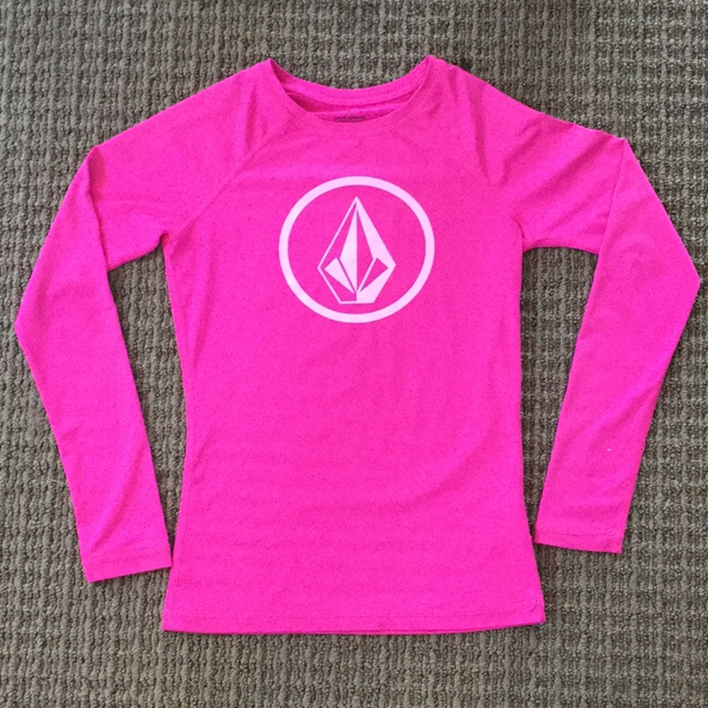 Pink Volcom Rashguard!